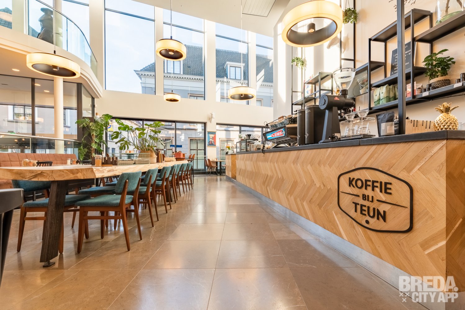 Koffie bij Teun