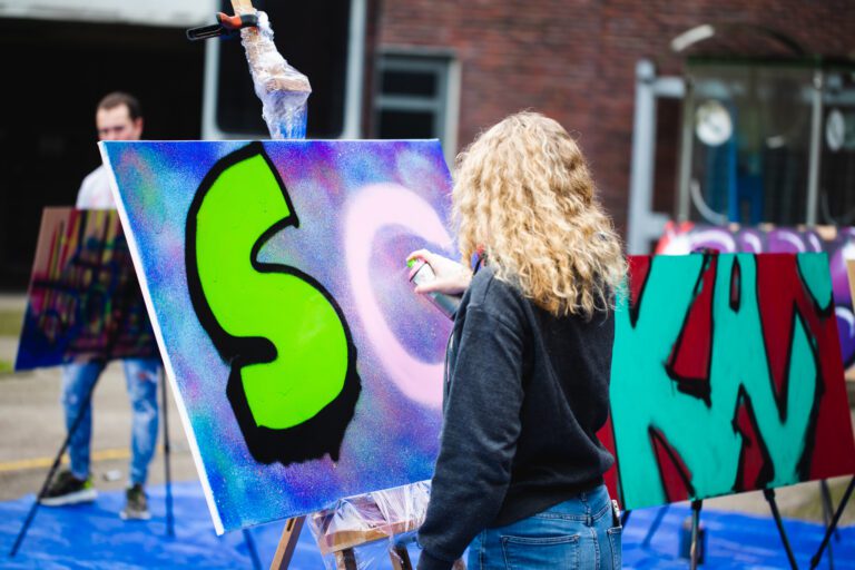 Graffiti spuiten